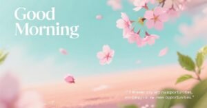 Positive Good Morning Quotes
