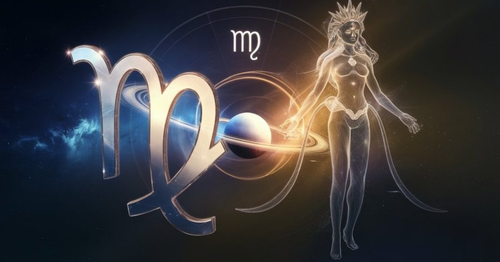 Virgo 2026 spiritual transformation and cosmic alignment with Saturn and Neptune.