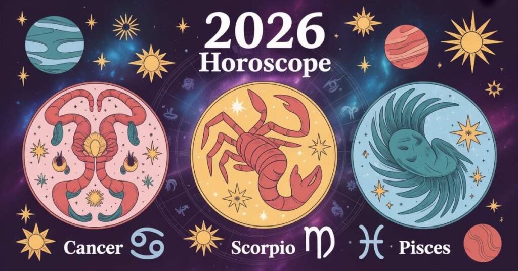 2026 Horoscope Predictions: Water Signs’ Cosmic Forecast