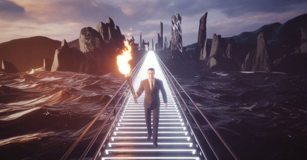 Minimalist Aries ram symbol made of shattered glass representing the power of disruption